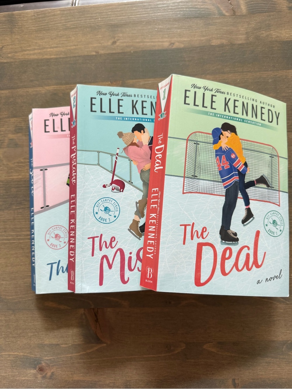 OFF CAMPUS book series- 1,2 &3